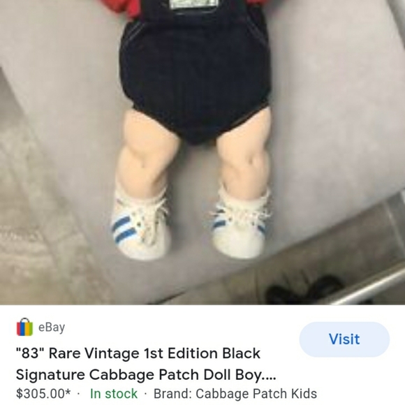 1983 Original Appalachian Artworks Inc Cabbage Patch Kid - Picture 7 of 8